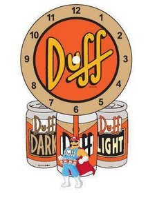 Relógio Pendulo Duff Beer