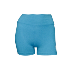 Short Curto Mescla Azul Turqueza