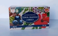 TÉ CEDRÓN, ARÁNDANO E HIBISCO