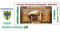 Quebra-cabeça: Coleção Províncias da Espanha - MALAGA