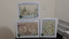 Combo 3 Quebra-cabeças - coleção Giovanni Bocchi