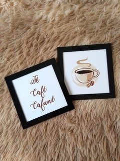 Quadrinhos Fé Café e Cafuné