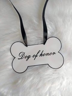 Plaquinha para Cães Dog of Honor na internet