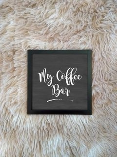 Quadrinho para o seu Cantinho do Café - MY COFFEE BAR