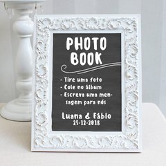 Porta Mensagem Photo Book personalizada