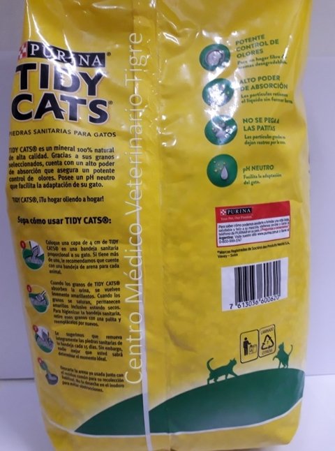 Purina Tidy Cats por 2 kg. Piedras Sanitarias para gatos. - comprar online
