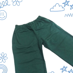 PANTALON RUSTICO VERDE LINEA ESCOLAR ( 8 AL 12) en internet