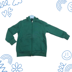 CAMPERA DE RUSTICO VERDE LINEA ESCOLAR (2 AL 6)