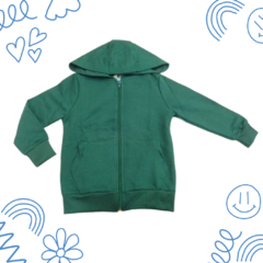 CAMPERA DE RUSTICO VERDE LINEA ESCOLAR (2 AL 6) en internet