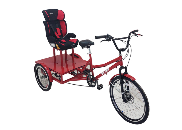 Triciclo Adaptado Butaca Individual Trasera - comprar online