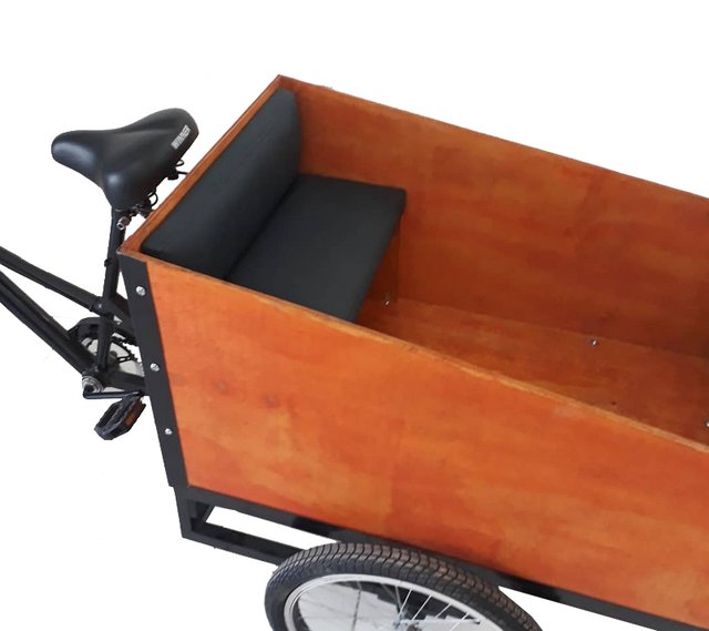 Imagen de Triciclo Carga Trasera Transporte de niños