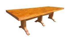 Mesa de 3m x 1m Algarrobo. Minimalista. - comprar online