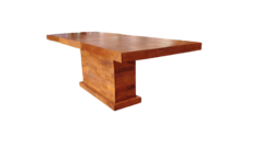 Mesa Extensible de 1.60m a 2m/2.40m Algarrobo