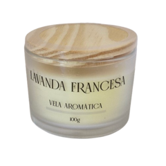 Vela aromática lavanda francesa100 G