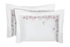 JG DE CAMA QUEEN BEIJA FLOR 200F - Rebeca do Vale Home Decor