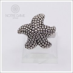 Anillo Estrella de Mar Plata 925 (electro) - NOTRE DAME JOYAS