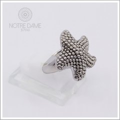 Anillo Estrella de Mar Plata 925 (electro) - comprar online