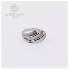 Anillo Tiara Plata 925 y Nácar - NOTRE DAME JOYAS