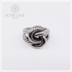 Anillo Nudo Plata 925 (electro)