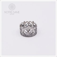 Anillo Corona Real Plata 925