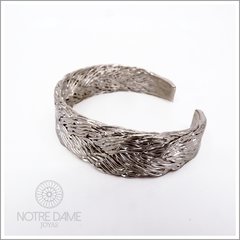 Pulsera Plata Hilos Trenzados - NOTRE DAME JOYAS