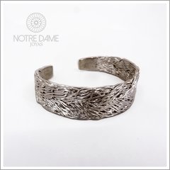 Pulsera Plata Hilos Trenzados - tienda online