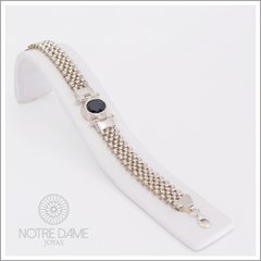 Pulsera Plata con Piedra - tienda online