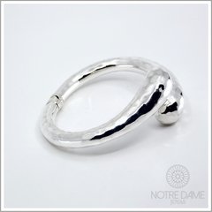 Pulsera Esclava Plata 925 Facetada (electro) - NOTRE DAME JOYAS