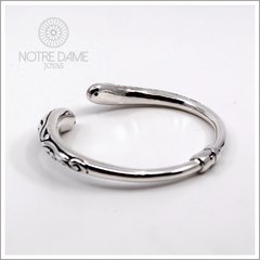 Pulsera Esclava Plata 925 Labrada (electro) - NOTRE DAME JOYAS