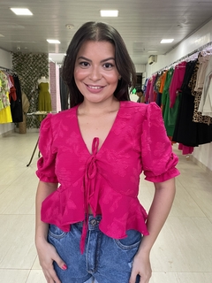 Cropped Fircy Amarração Frontal - comprar online