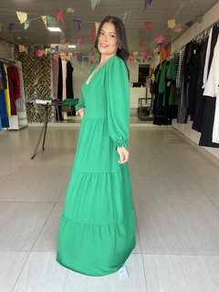Vestido Karolina Manga Longa