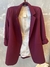 BLAZER FORRADO MANGA 3/4 ALFAIATARIA