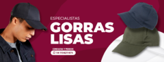 Banner de la categoría GORRAS LISAS PLANAS 