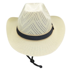 Sombrero cowboy hilo poliéster con cordón. 231220CR - GALA DESIGN - Mayorista de gorras Buenos Aires.