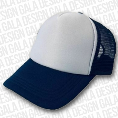 G06 - GORRA TRUCKER azul frente BLANCO