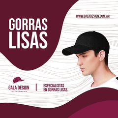 gorras lisas por mayor