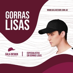 G05N - GORRA INFANTIL LISA - GALA DESIGN - Mayorista de gorras Buenos Aires.
