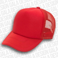 G06 - GORRA TRUCKER ROJA