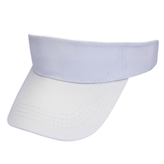 G03- Visera de gabardina blanca