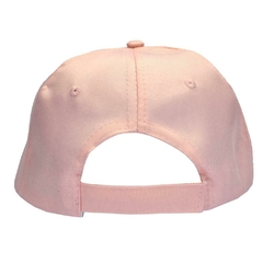 1258PR - Gorra 5 gajos visera curva rosa pastel - comprar online