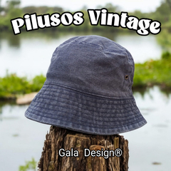 G76 - PILUSOS PRELAVADOS - GALA DESIGN - Mayorista de gorras Buenos Aires.