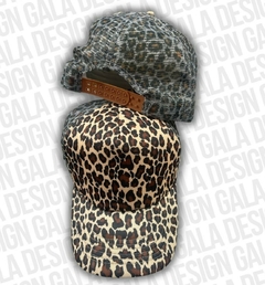 gorra trucker animal print