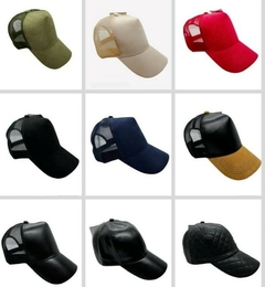 G09F - TRUCKER NEGRA GAMUZADA - comprar online