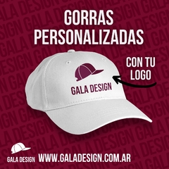 Gorras con logo bordado - comprar online