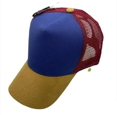 G08b - TRUCKER DE GABARDINA VISERA GAMUZADA