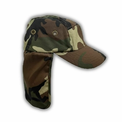 CP02-GORRO CON TAPA NUCA CAMUFLADOS - tienda online