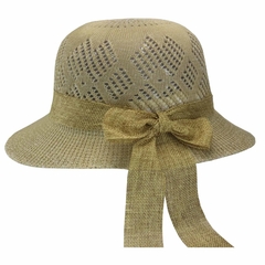 CAPELINA ala ancha con cinta NG123454 - GALA DESIGN - Mayorista de gorras Buenos Aires.