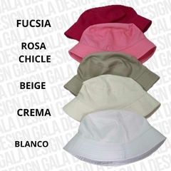 G70 - PILUSO DE GABARDINA - GALA DESIGN - Mayorista de gorras Buenos Aires.