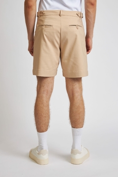 Shorts Alfaiataria Vanilla - ZIOH - Vestuário Masculino Moderno