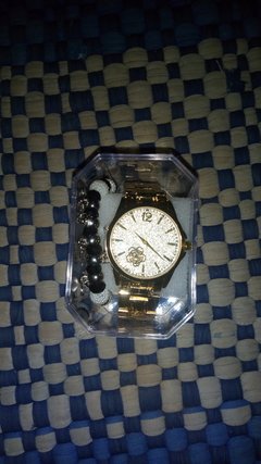 Relógio luxo dourado - comprar online